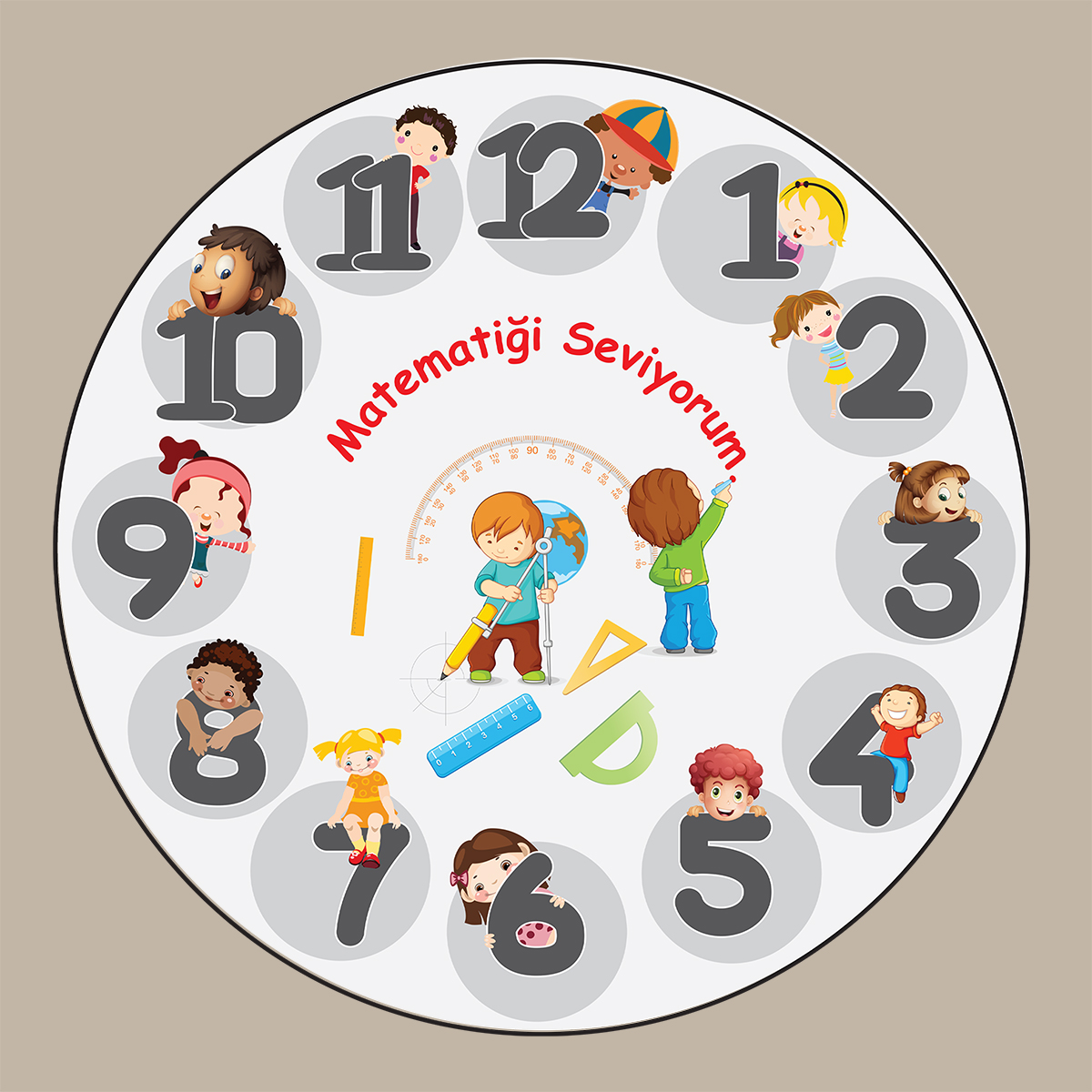 Clock Design For Kids